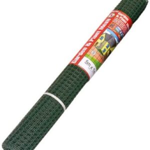 Gardman 70100 19mm Garden & Plant Mesh - Green 5mx1m Roll