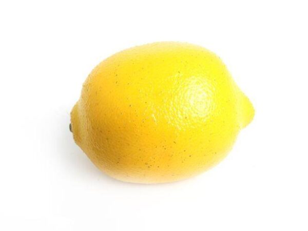 Artificial Fruits 80mm 'Lemons' Home Decoration Fake Fruit Pack 2