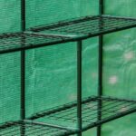 Gardman Greenhouse Growhouse Premium Walk-In +Shelf 195cm x 143cm x 143cm