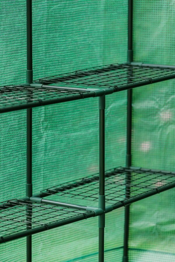 Gardman Greenhouse Growhouse Premium Walk-In +Shelf 195cm x 143cm x 143cm