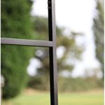 Classic Metal Garden Arch Traditional Black Finish Tom Chambers
