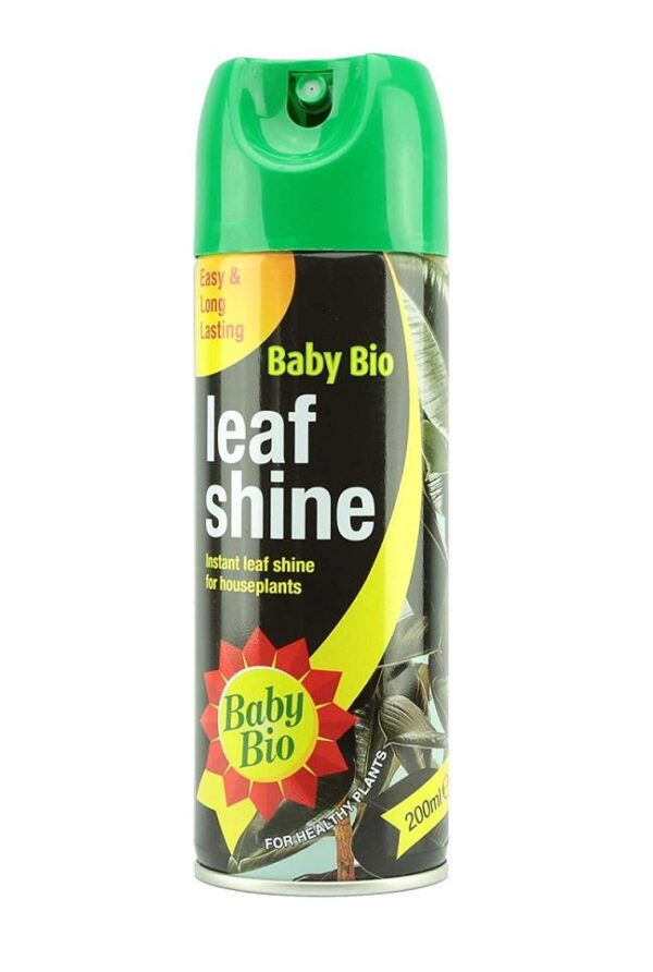 Baby Bio Leaf Shine Houseplant Care, RTU 200ml Can