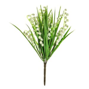Lily of The Valley Bush/Plant Artificial Flowers 31cm