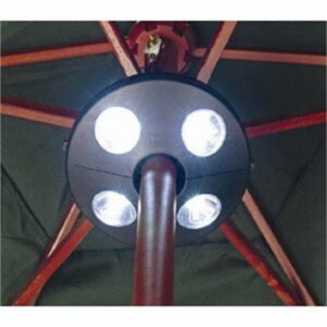 Battery Operated LED Parasol Light Garden Lighting Gardman L22001