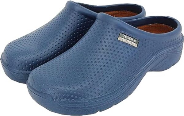 Town & Country Navy EVA Cloggies Lightweight Garden Shoe UK Size 9