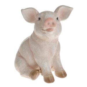Farmyard Piglet Garden Ornament 27.5 cm