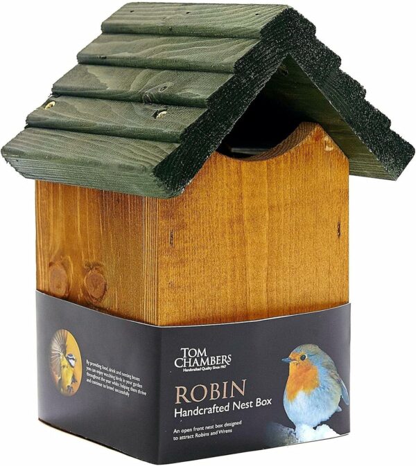 Robin Nest Box Tom Chambers Wild Bird Care PRB001