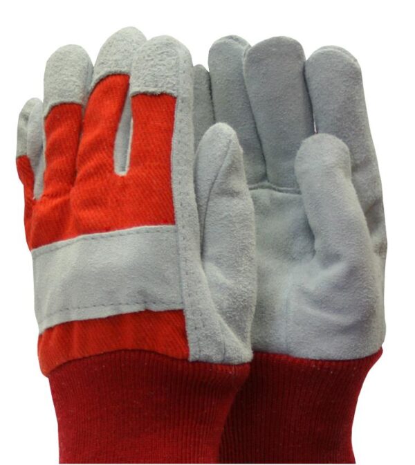 Kids Leather Rigger Gloves Town & Country TGL304