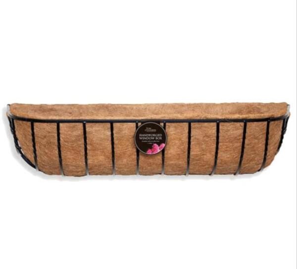 Tom Chambers Handforged 90cm Window Box/ Trough Black