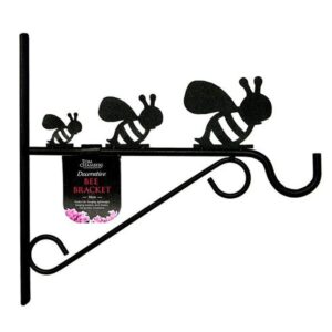 Tom Chambers Black Metal Bee Design Bracket