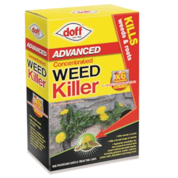 Doff Super Strength Advanced Glyphosate Weedkiller Concentrate 6 Sachet