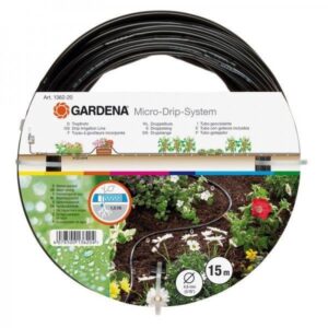 Gardena Micro Drip System 1362-2 Above Ground Drip Irrigation Line Extension Kit
