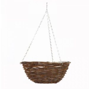 14in Rattan Hanging Basket Smart Garden