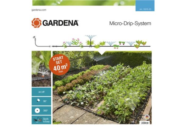 Gardena Micro-Drip System Starter Set for Garden Beds 13015-20