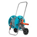 Gardena 30m Hose & Hose Reel Trolley AquaRoll S Set 18502-28