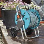 Gardena 30m Hose & Hose Reel Trolley AquaRoll S Set 18502-28