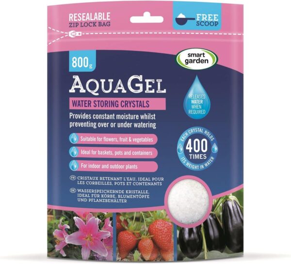 Smart Garden AquaGel Water Storing Crystals 800g
