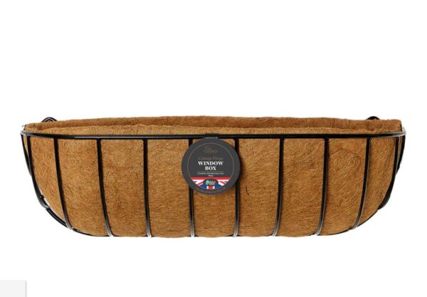 Tom Chambers Handforged 75cm Window Box/ Trough Black