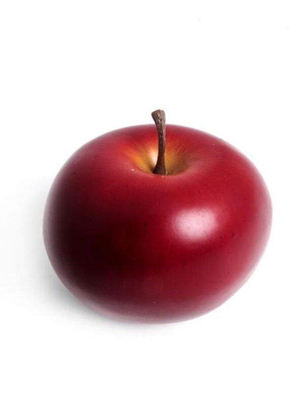 Artificial Fruit 'Red Apples' 90mm Realistic Fruits Pack x2