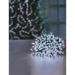 720 LED Multi Action Supabrights Christmas Lights White + Timer Premier