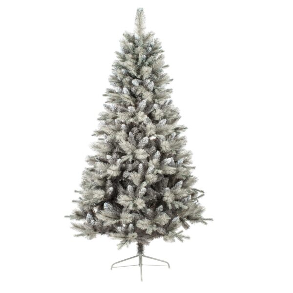 Premier 7ft Deluxe Silver Tipped Fir Artificial Christmas Tree