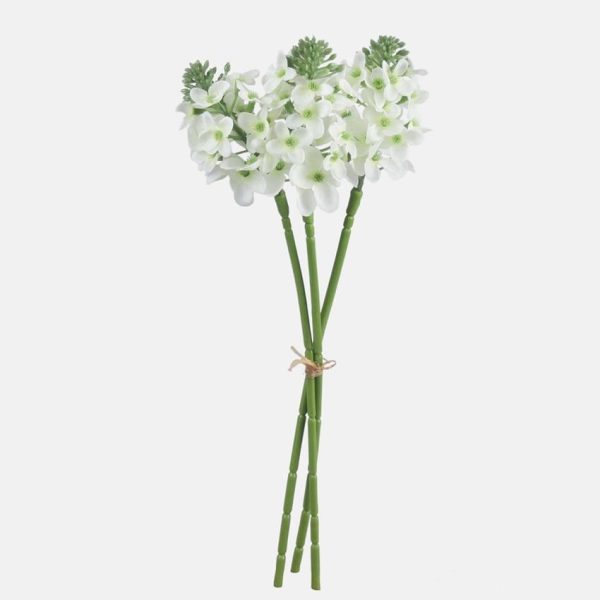 Chincherinchee Ornithogalum Artificial Flowers Tied Bunch x3