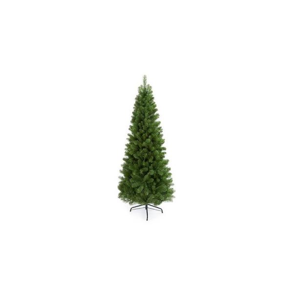 2.1m Slim Green Spruce Artificial Christmas Tree Premier