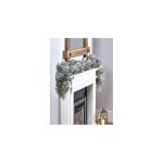 6ft Snowy Tipped Fir / Pine Garland Christmas Decoration