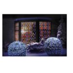 3.5x1.2m Multi-Action Net Light Blue-White LEDs Premier
