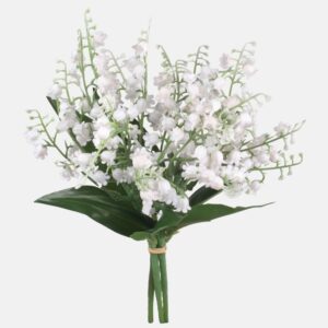 Large 'Lilly of The Valley' Bush Artificial Flowers 21cm