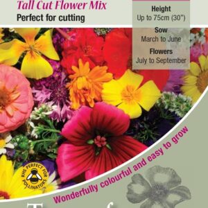 Hardy Annual Tall Cut Flower Mix Pack King's Quality Flower Seeds