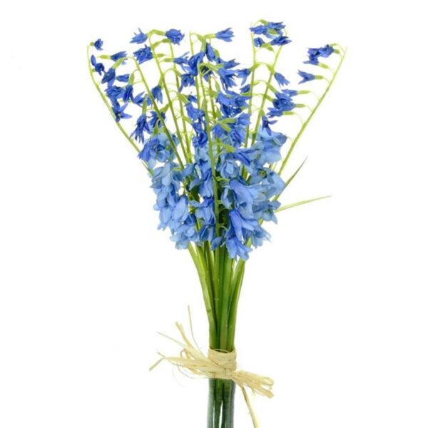 Artificial Flowers Bluebells Bundle x10 Stems 38cm