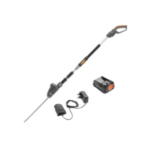 Flymo 18V UltraCut Reach 420 Cordless Telescopic Hedge Trimmer + 18V Power For All Battery