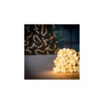 100 Warm White Christmas Pearl Berry Lights Premier