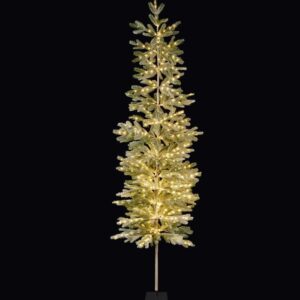 2m Lit Pine Needle Tree Warm White LED's Premier Decorations