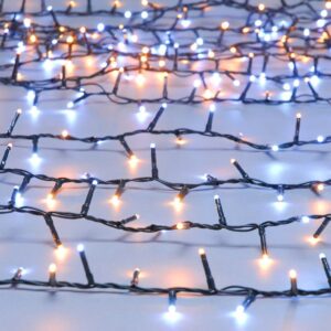 Festive Sparkle Lights 1000 Led's Ice White/Warm White Mix