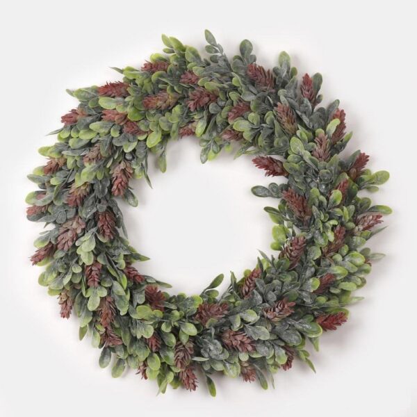 Hop/Foliage Wreath 40cm Artificial Home Decor