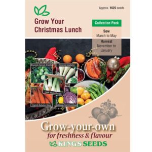 Vegetable Seeds Grow Your Christmas Lunch Pack 5 Varieties
