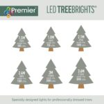 1000 Multi-Colour Premier Treebrights Multi Action LED Christmas Tree Lights + Timer