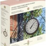 Marylebone Station 8in Double Sided Clock & Thermometer