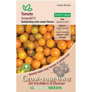 Tomato Sungold F1 Quality Kings Seeds Vegetable Pack