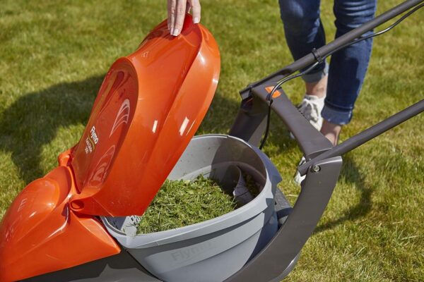 Flymo Easy Glide 300 Electric Hover Lawn Mower 1300 watt Collecting Mower