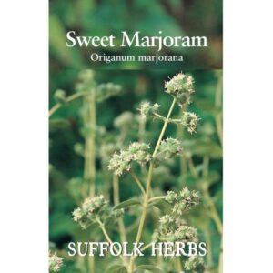 Sweet Marjoram Garden Herb Pack Seeds Suffolk Herbs