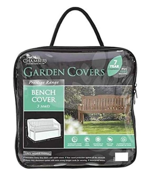 Tom Chambers 3 Seat Bench Cover - Prestige Grey CP025