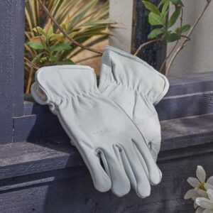 Briers Lined Hide Garden / Work Gloves Medium Size B0021