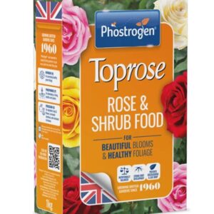 SBM Toprose Fertiliser 1kg Rose & Shrub Feed