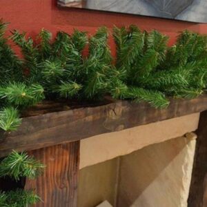 Green Canadian Pine Garland Christmas Decoration 2.7m X 30cm Artificial