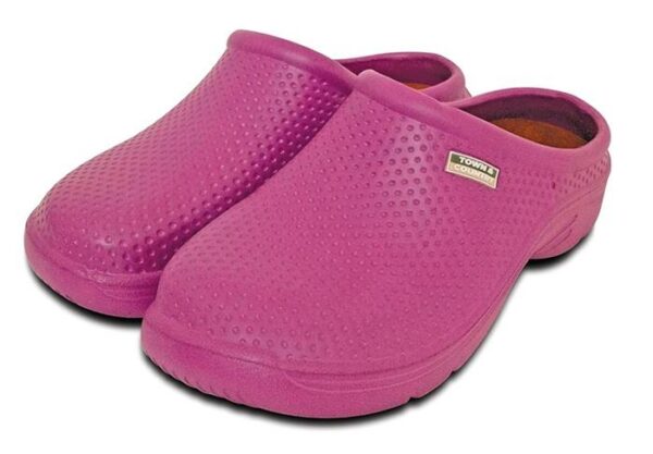 Town & Country EVA Cloggies Raspberry Unisex UK Size 7