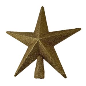 Gold Tree Top Star Christmas Tree Decoration 20cm Premier Decoration