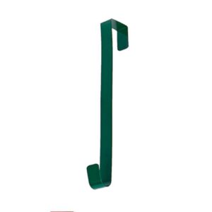 Green Metal Door Wreath Hanger 30cm Christmas Decoration Premier
